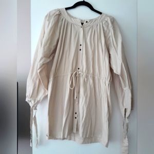 Zara size s color crema
